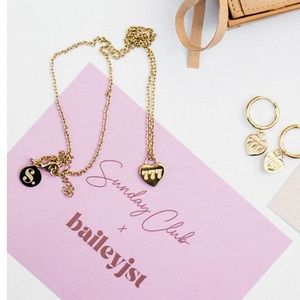 Sunday club apparel angel number necklace